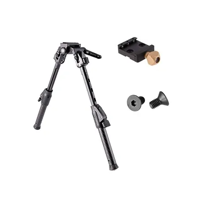 MDT Area GRND-Pod Arms 17S Bipod W/ Arcalock 17S Clamp Black