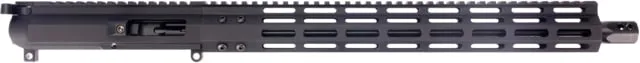 FM Products MIKE-9 9mm Complete Upper Receiver 23.75 inch 16 inch Barrel MIL-SPEC Rear Charge 1-10 Twist 1/2x36 Thread Free-Float Nitride Black