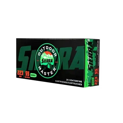 Outdoor Master 223 Remington 55gr HPBT Varminter 20/Box