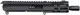 FM Products Foxtrot Mike VFM-9 9mm Luger 5inch Upper Receiver Front Charging 1-10 Twist 1/2x28 Threads Micro Blast Diverter Type III Hardcoat Anodized
