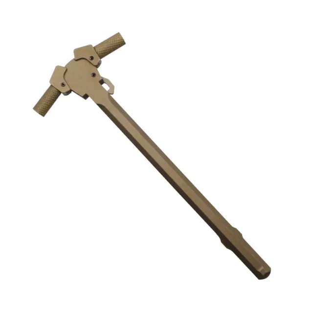 Tiger Rock AR-15 Tactical Charging Handle Ambidextrous Tan Small