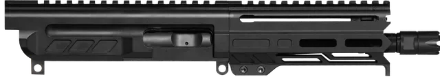 CMMG Dissent 6.50" Upper 9mm with 1:10 Twist Rate and M-LOK Rail - Pistol-Length with Charging Handle - Armor Black