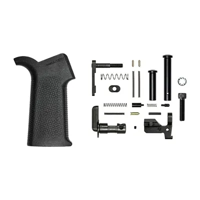 M5 Lower Parts Kit W/MOE SL Grip, No FCG For AR-308 Black