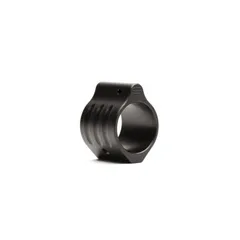 SLR .875 Non-Adjustable Micro Low Profile Gas Block w/.400 in. Set Screw Spacing Black