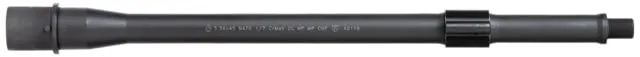 Ballistic Advantage Cold Hammer Forged AR-15 5.56 Threaded Barrel w/ Lo Pro 13.9in Mid Length 1-7 Twist 1/2x28 Phosphate Hanson