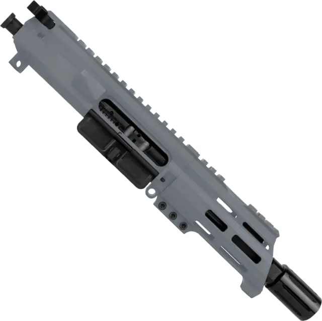 ABC RIFLE COMPANY AR-15 .223 Remington/5.56x45mm NATO Micro Pistol 5in Barrel Custom 5in Top Cut Custom M-LOK Handguard Complete Upper Receiver w/BCG