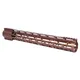 Guntec USA AR-308 15in AIR-LOK Series M-LOK Compression Free Floating Handguard With Monolithic Top Rail Gen 2 Anodized Bronze