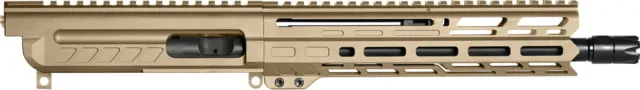 CMMG DISSENT Upper Receiver 9mm 10.5in 1-10 Twist 1/2x28 Thread Zeroed Linear Compensator Coyote Tan