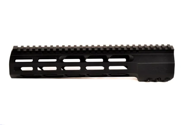 Killer Innovations Icon Defense 308 Drive Lock Hanguard 11 in Titanium Barrel Nut Black