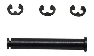 KNS Precision Bolt Catch Retaining Pin for the AR15/M16 w/3 C-Clip Retainers Black Bolt Catch Retaining Pin