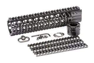 Spikes Tactical LW BAR2 Quad Rail 10in Black