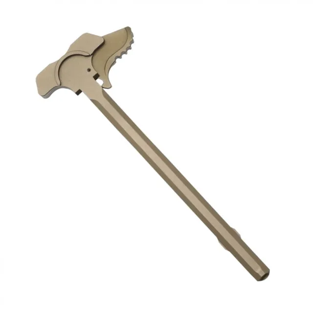 Tiger Rock AR-15 Tactical BAT Style Charging Handle w/ Oversized Latch Non-Slip Tan Small