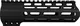ABC RIFLE COMPANY Custom Ultra Slim Free Float AR-15 M-LOK Handguard 7in Black