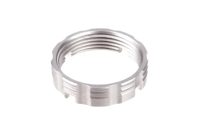 Ascend Armory Castle Nut – Stainless Steel Bead Blast