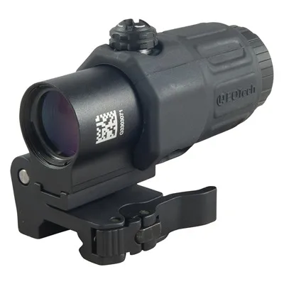G33 3X Magnifier W/QD Switch-To-Side Mount Black