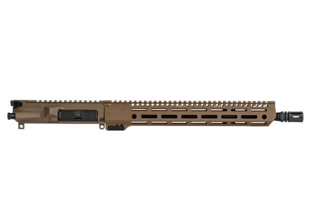 Mitchell Defense DOC 14.5in 5.56 NATO Upper Receiver Carbon Fiber Wrapped Barrel Flat Dark Earth Finish M-LOK Free-Float Handguard