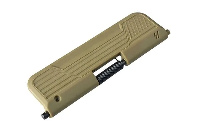Strike Industries .223/5.56 Enhanced Ultimate Dust Cover w/ Flag Design FDE