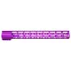 Guntec USA 16.5in AIR-LOK Series M-LOK Compression Free Floating Handguard w/ Monolithic Top Rail Anodized Purple