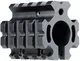 UTG Pro AR-15 Low-pro Quad-rail Gas Block for .75in Barrel Black