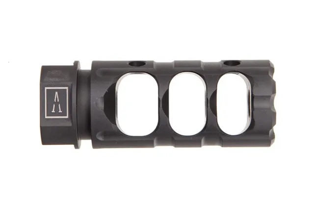 Ascend Armory .223/5.56 Muzzle Brake MOD 1 – Titanium – Black