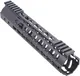 Tiger Rock AR-10/LR-308 10" Super Slim Light KeyMod Free Float Handguard w/Steel Barrel Nut Black