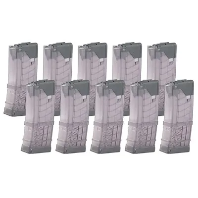 AR-15 L5awm Magazine 223/5.56 20rd Polymer Translucent Smoke