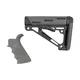 Hogue Overmolded Beavertail Grip and Collapsible Buttstock Kit for AR-15/M16, Slate Gray