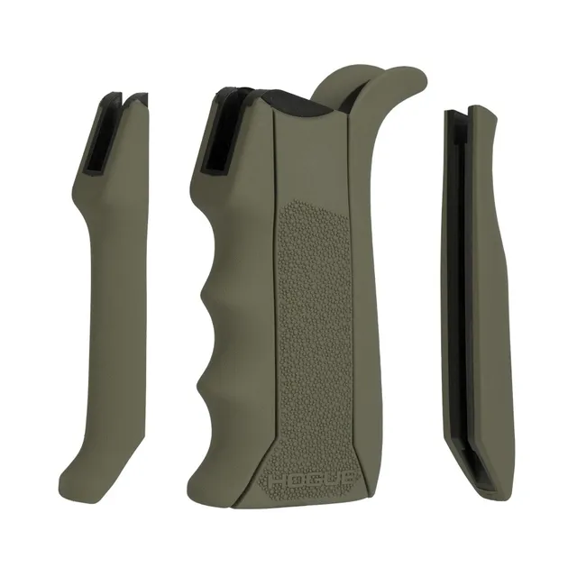 Hogue Modular Overmolded Grip for AR-15/M16 - Grip Excellence in Olive Drab Green