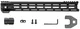 STNGR VLCN M-LOK Free Float Handguard for AR15/M4 Anodized Black 15.5in