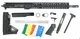 Ghost Firearms Complete Upper Receiver Rifle Lower Parts Kit 5.56mm 16in Butt Stock 4150 M4 Barrel 1-7 Twist 14in M-LOK Free Float Hand Guard A2