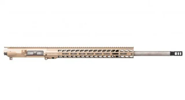 Stag Arms AR-10 Long Range Right Hand Upper Receiver 6.5 Creedmore 24in Barrel HBAR-CMV Profile 1-10 Twist 5/8X24 Thread VG6 Gamma FDE