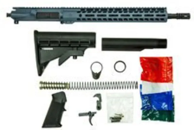 Ghost Firearms Upper Receiver Rifle Lower Parts Kit 7.62x39 16in Carbine Light HBAR Barrel 1-10 Twist 14in M-LOK Free Float Hand Guard A2 Muzzle