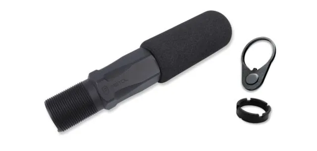 Phase 5 Weapon Systems Inc Pistol Buffer Tube Black HEX-2