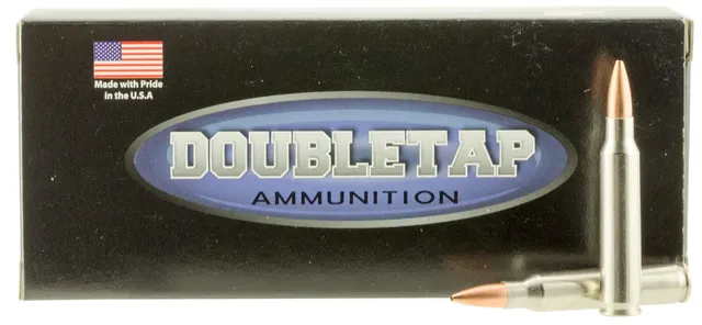 DoubleTap Ammunition DT Longrange 77 gr Nosler Custom Competition Hollow Point Boat Tail .223 Rem/5.56 Ammo, 20/box