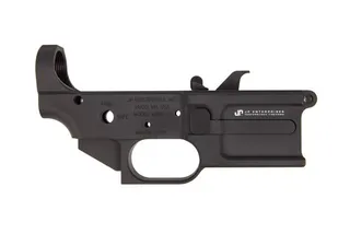 JP Enterprises 9mm billet lower receiver kit w/ mag catch, ejector, pin, spring and screws