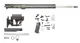 Luth-AR Bull Rifle Kit Minus Lower Receiver w/ Collapsible Stock .223 31in 24in Bull Rifle 1x9 1/2x28 Picatinny KeyMod A2 Flash Hider Anodized