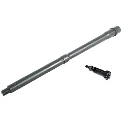 AR-15/M16 Hybrid Rifle Barrels - 223 Rem. 16" Hybrid Mid-Length Chrome Bbl W/Headspace Bolt