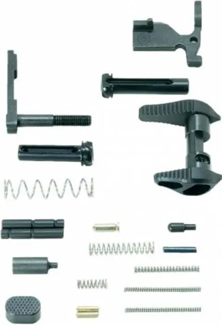 Timber Creek AR Lower Parts Kit Black AR LPK BL