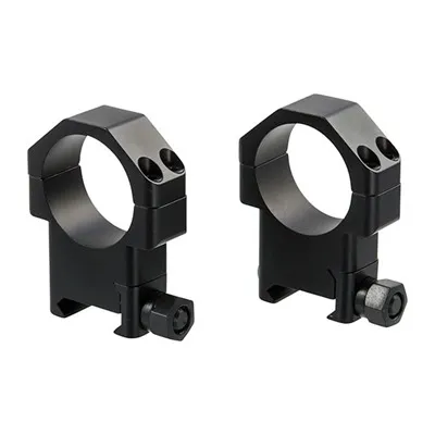 Tsr Picatinny Scope Rings - 30mm High (1.225") Aluminum Rings