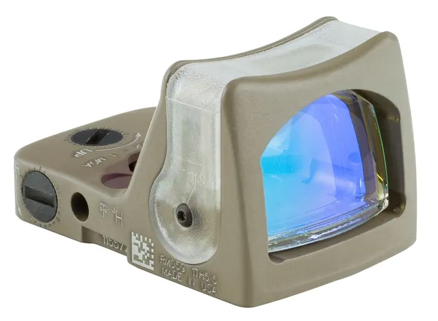 Trijicon RMR 1x Reflex Green Dot Sight, Flat Dark Earth Cerakote