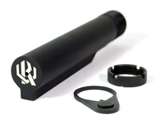 Kaw Valley Precision Mil-Spec 6-Position Buffer Tube Black Small