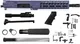 Ghost Firearms Upper Receiver Pistol Lower Parts Kit .300 Blackout 10.5in Pistol Moly Steel Barrel 1-8 Twist 9in M-LOK Free Float Hand Guard A2 Flash