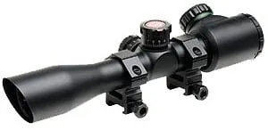 TruGlo Illuminated Tru-Brite Extreme 4x32 Tactical Compact Rifle Scope TG8504TL