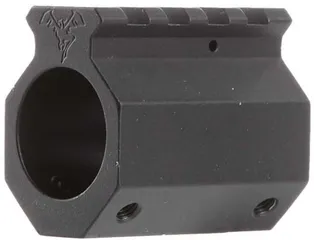 DoubleStar Picatinny Rail Bull Gas Block Black .937in