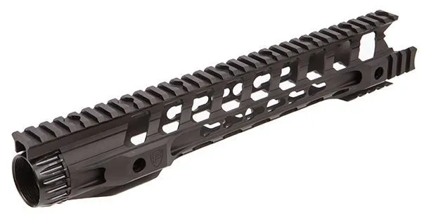 Fortis Manufacturing Night Rail Free Float Rail System 12 in -KeyMod Black