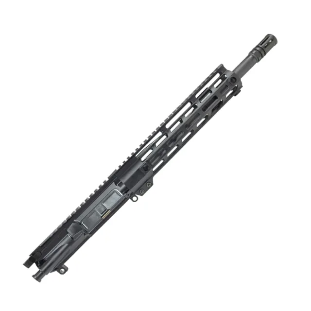 XTS AR-15 5.56 NATO 12.5in M-LOK Upper Receiver Government Profile Carbine Length 1-7 Twist 1/2x28 A2 Flash Hider 10in Handguard Anodized Black