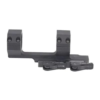 Delta Cantilever Scope Mount - 34mm 0 MOA 2 Cantilever Mount, Black