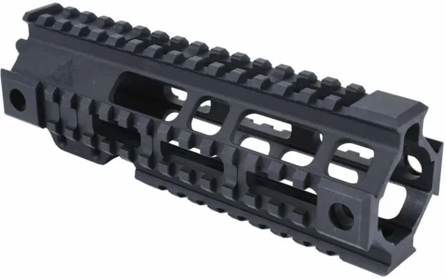 AT3 Tactical Pro Series Free Float Quad Rail AR15 Handguards 7in Carbine Length Black
