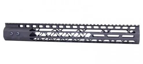 Guntec USA .308 Caliber Air Lite Series M-LOK System Free Floating Handguard w/Monolithic Top Rail 15in Black