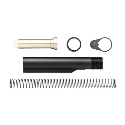 Mil-Spec Carbine Buffer Kit W/ H2 Buffer For AR-15 Black
